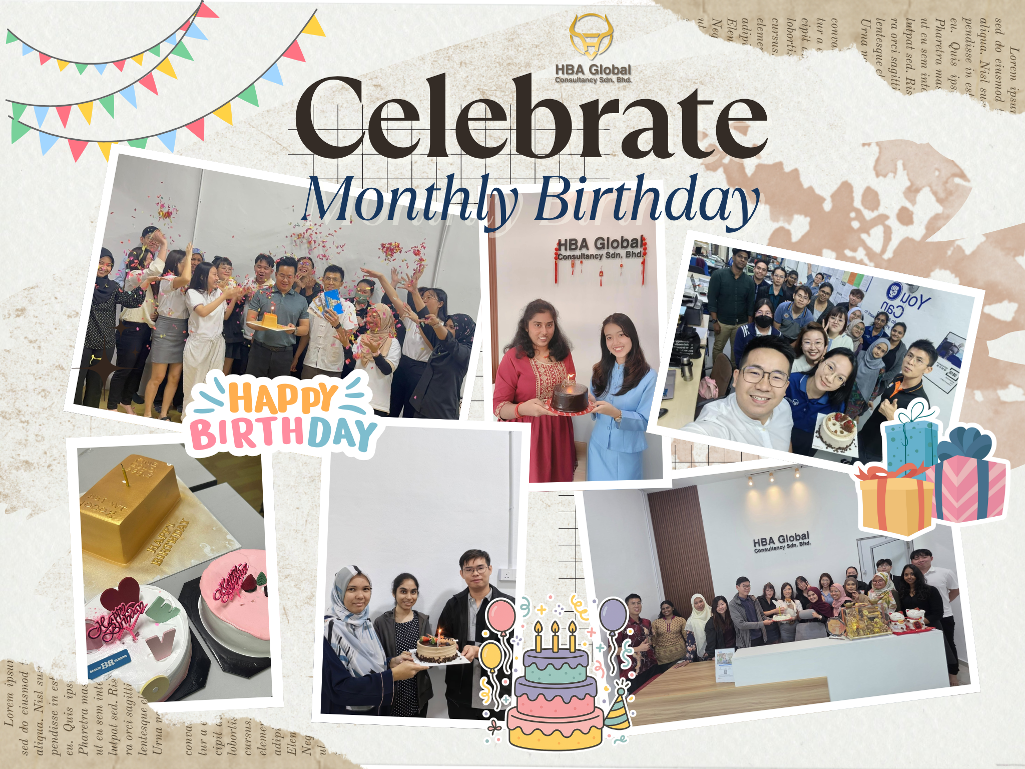 HBA Monthly Birthday Celebration